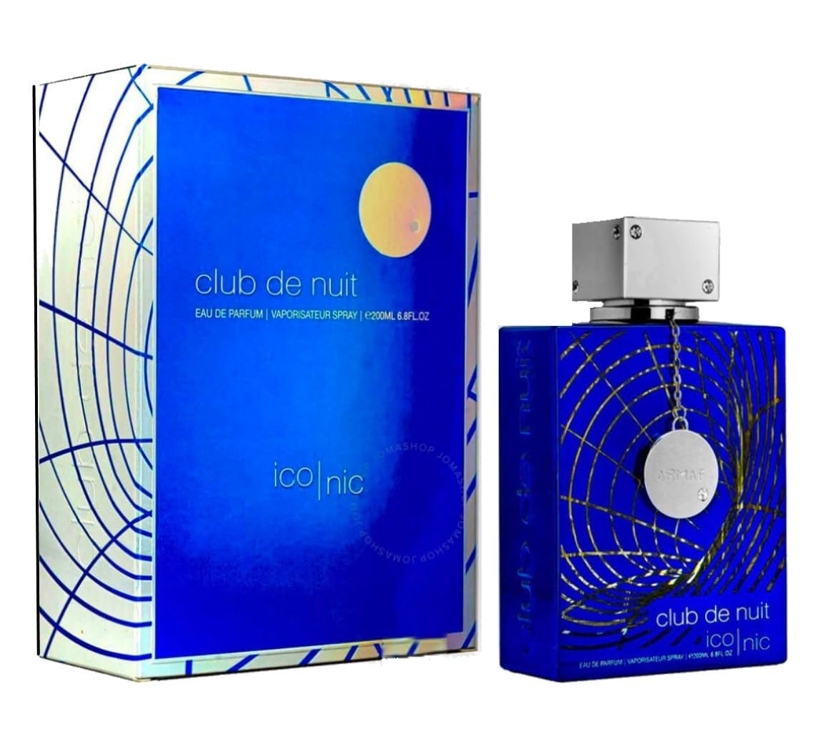 ARMAF Club de Nuit Blue Iconic for Men Eau de Parfum Spray, 3.6 Ounce