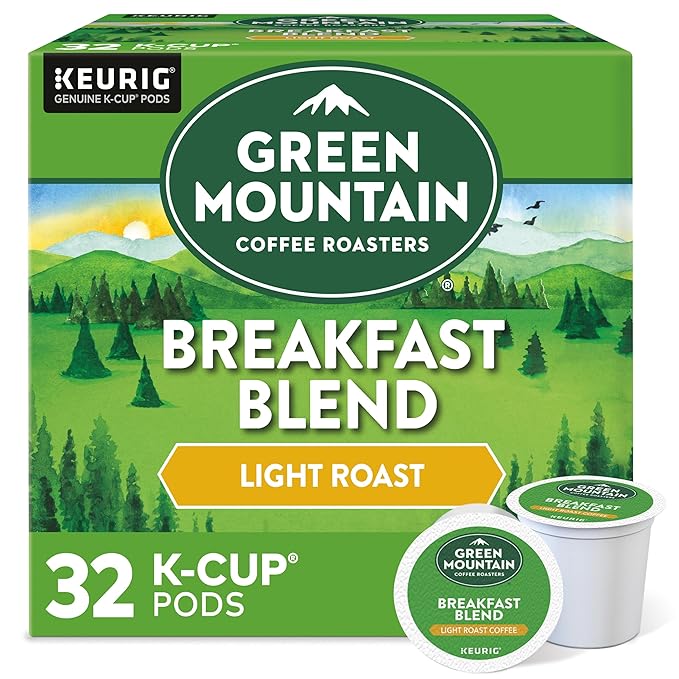 Green Mountain Coffee Roasters Our Blend Keurig Single-Serve K-Cup Pods, Light Roast Coffee, 96 Count (4 Packs of 24)